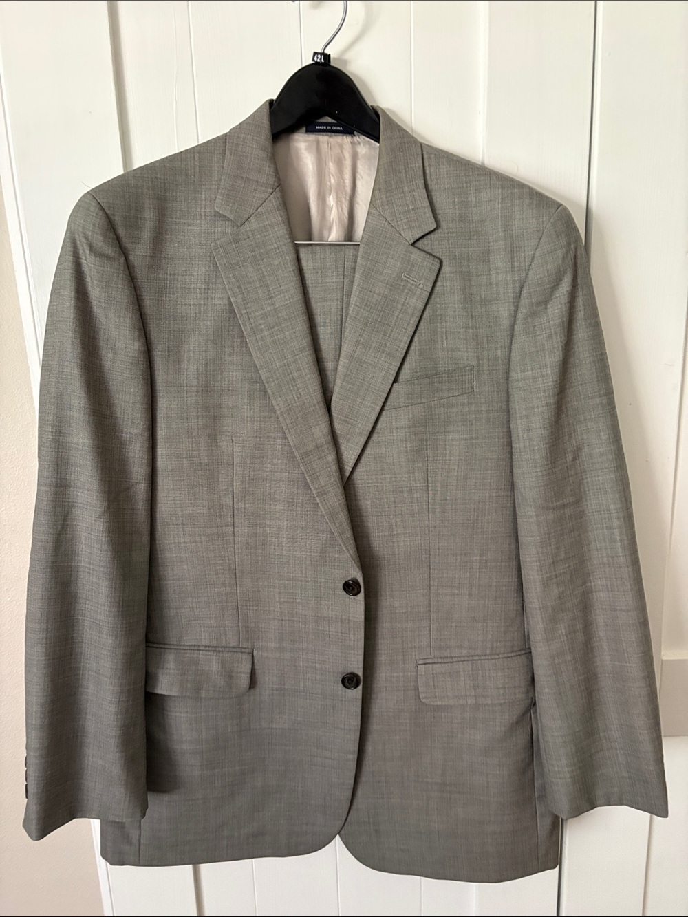 Ralph Lauren Light Gray Two-Button Men's Blazer
